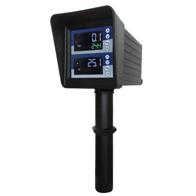 Plastometer mit zwei Anzeigen_Druck/Temperatur